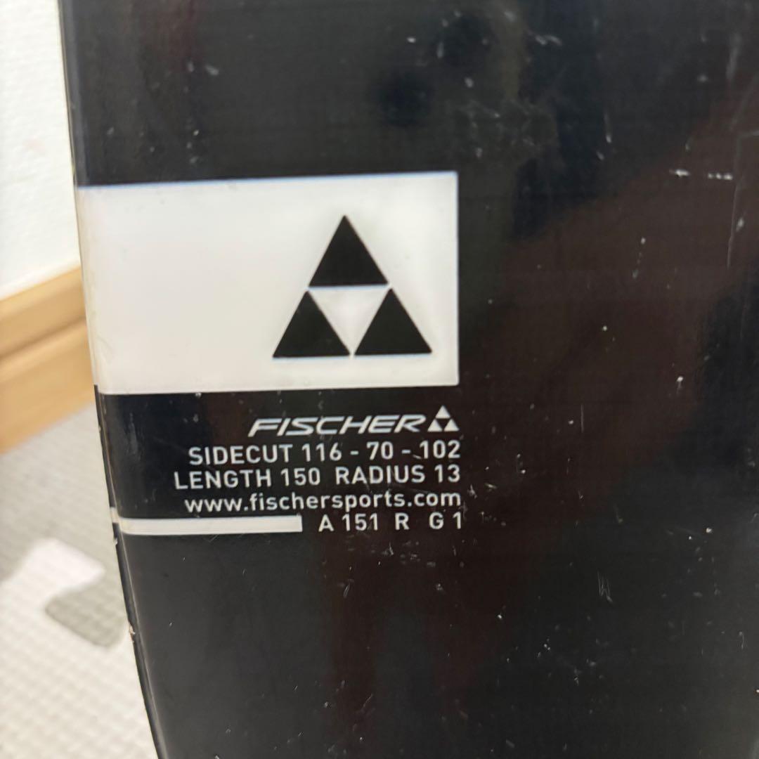 Fischer フィッシャー　レディース　女性用スキー板　ストック