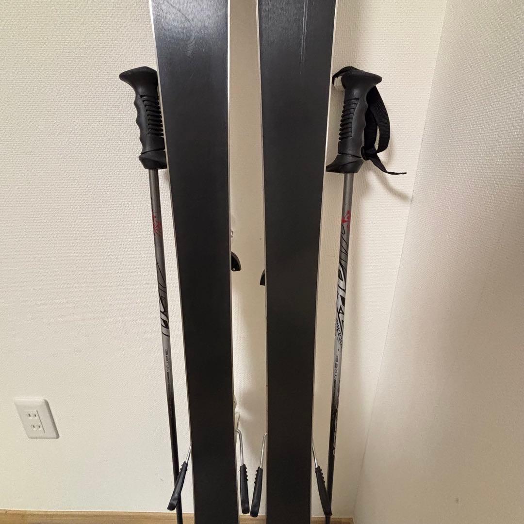 Fischer フィッシャー　レディース　女性用スキー板　ストック