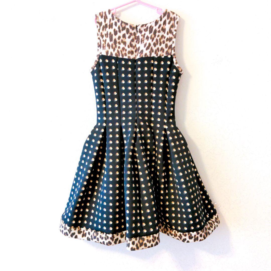 【極美品】MONNALISA　Jakioo　ノースリーブドレスワンピース　160