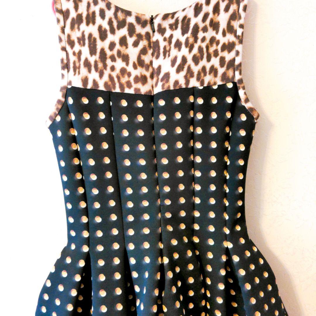 【極美品】MONNALISA　Jakioo　ノースリーブドレスワンピース　160