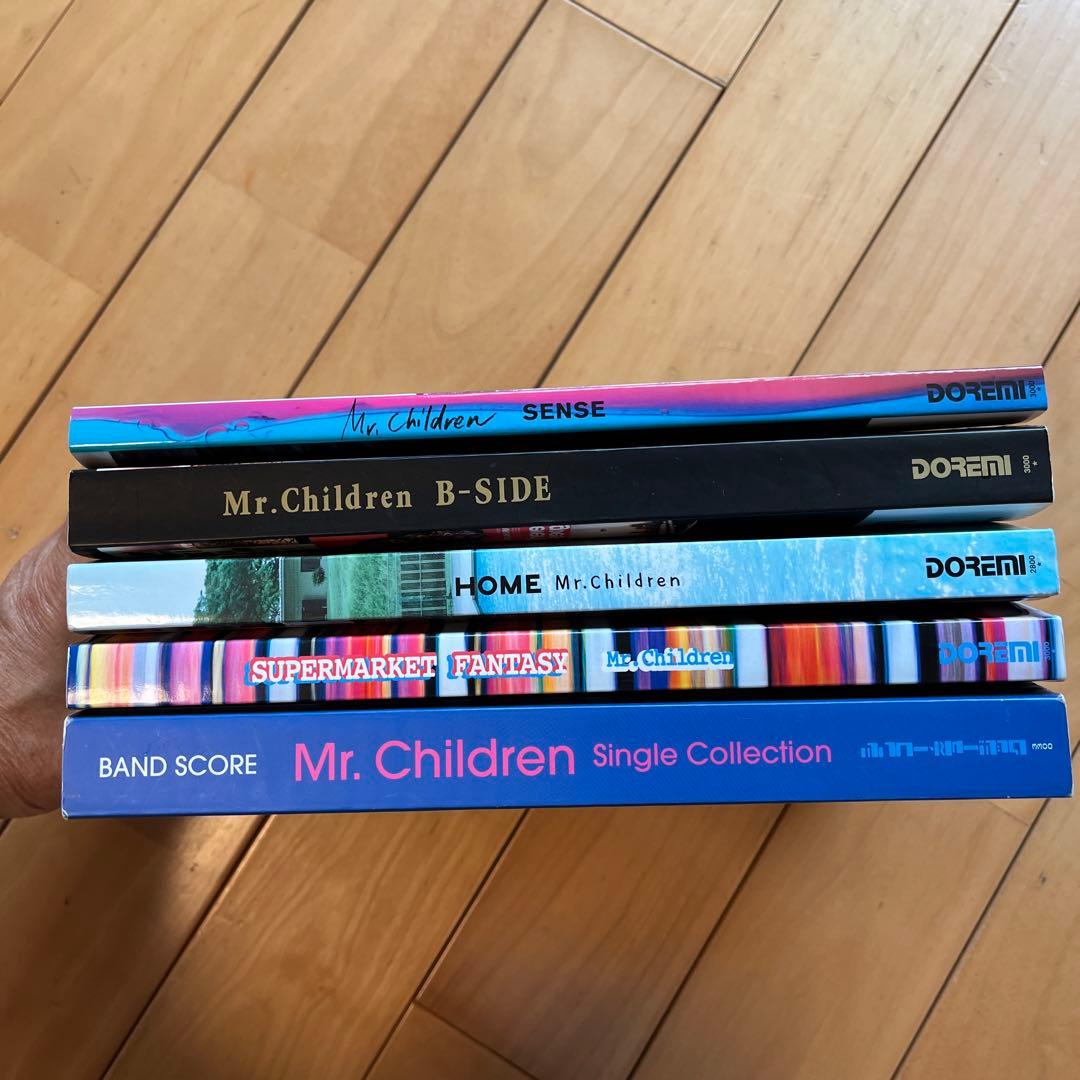 Mr. Children たくさんの楽譜　5冊&オマケ