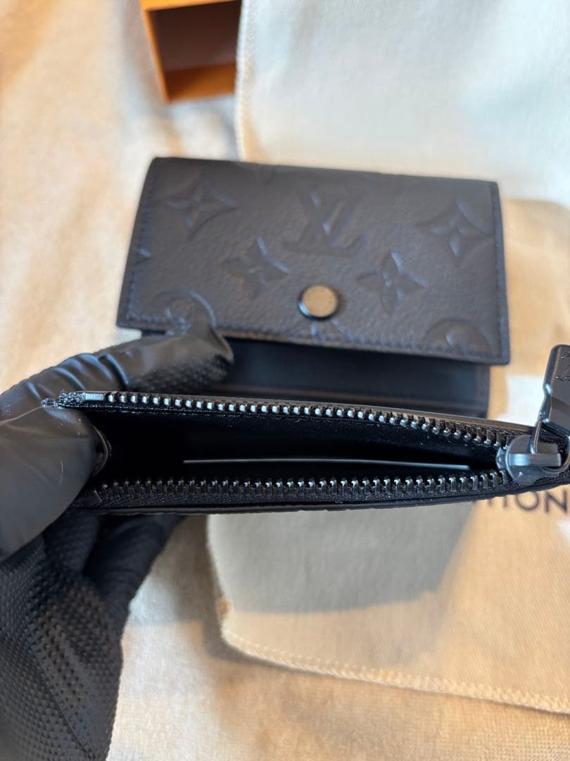 ルイヴィトンヴィクター・ウォレット ブラック 三つ折り財布　値下げ交渉承ります