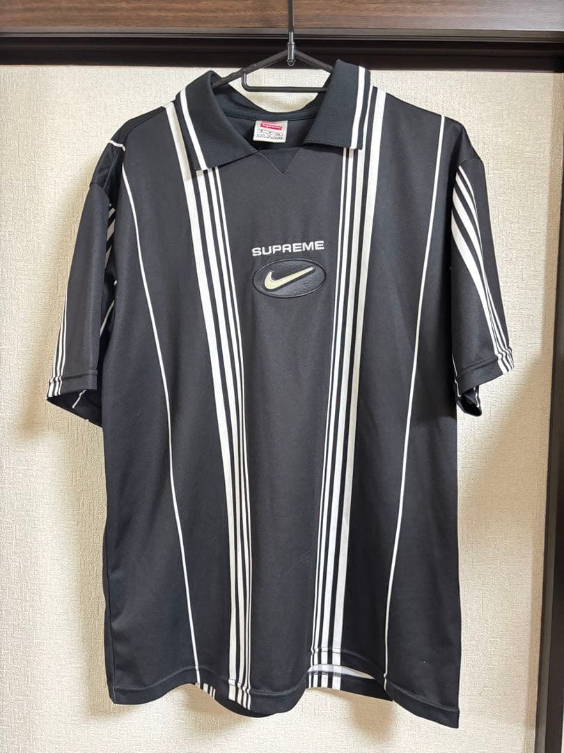 超激レア　Supreme Nike Soccer Jersey Black