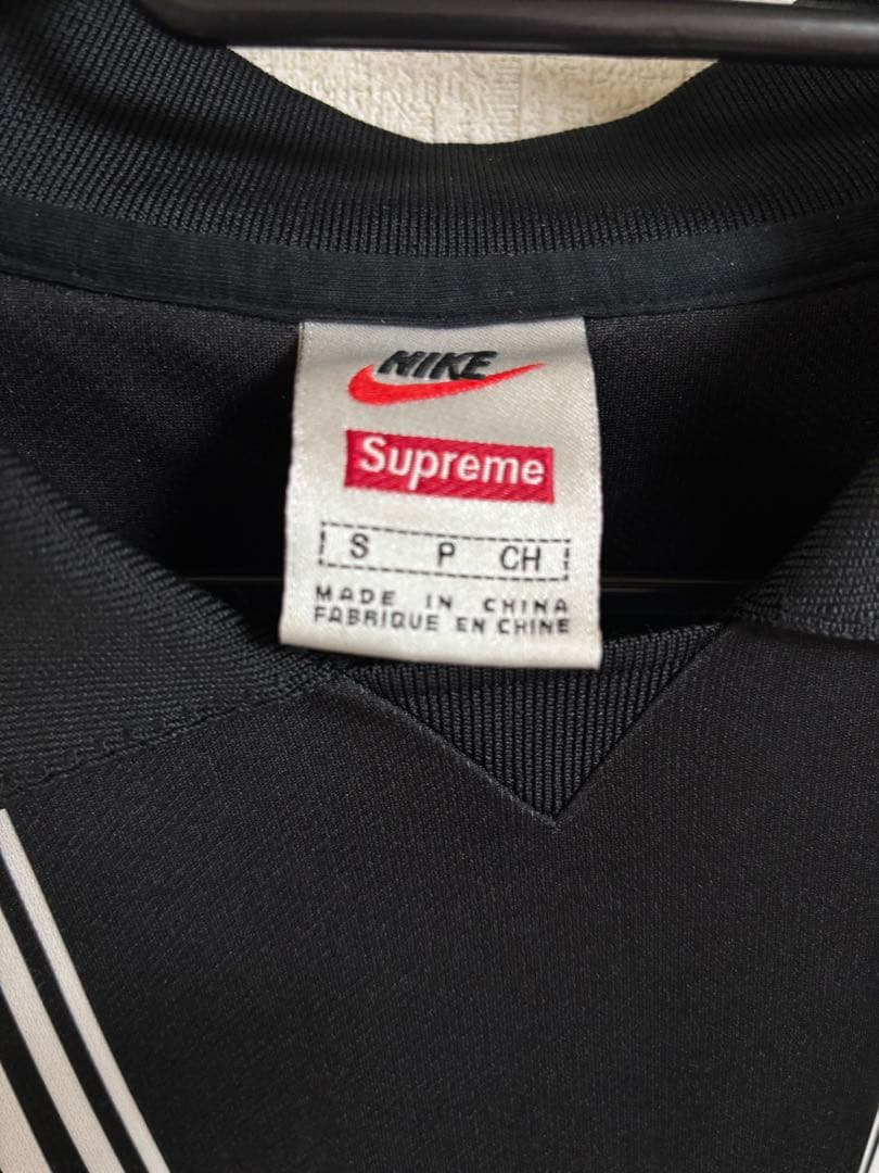 超激レア　Supreme Nike Soccer Jersey Black