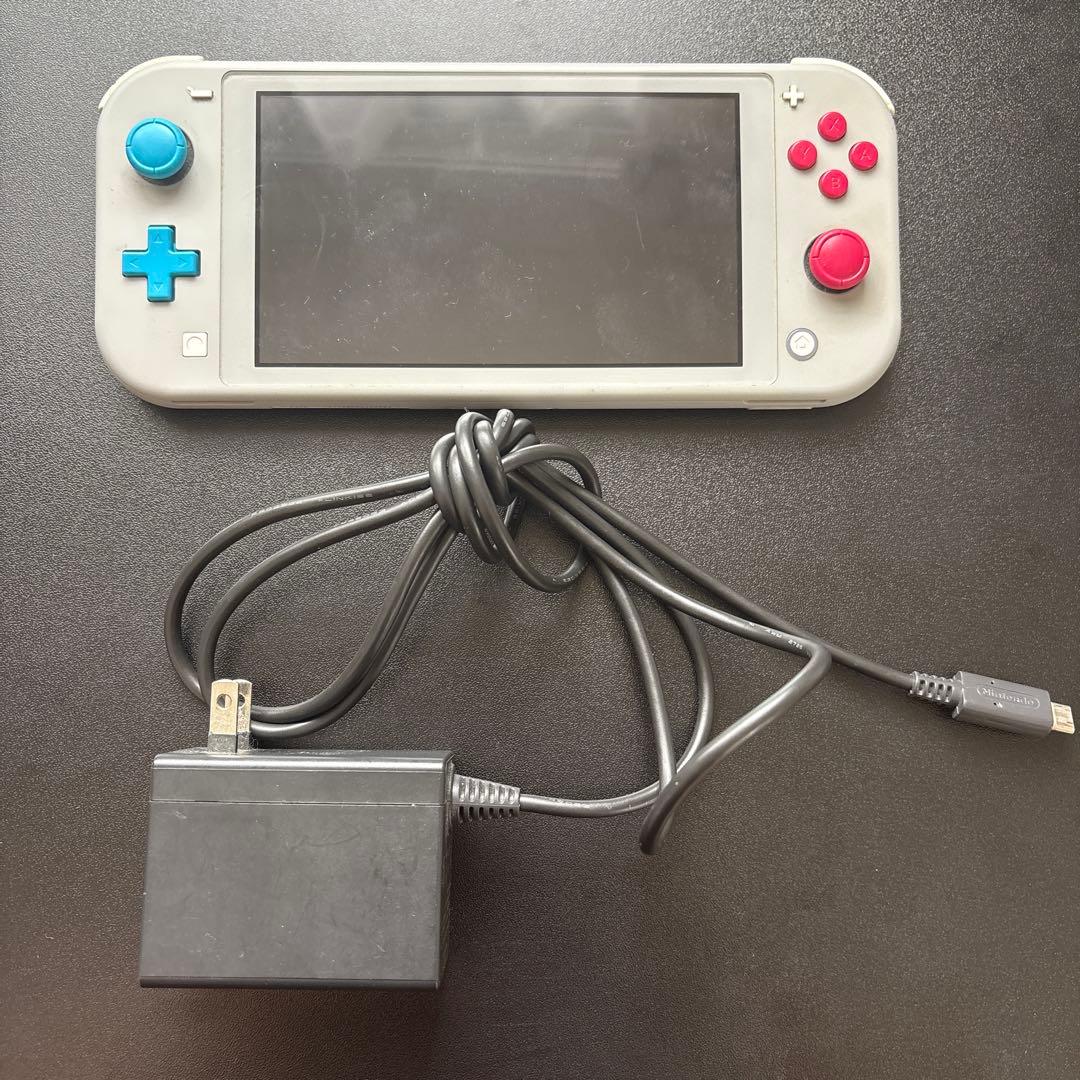 動作確認済/充電器付 NintendoSwitchLiteザシアン・ザマゼンタ
