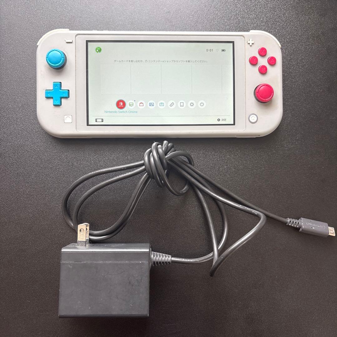 動作確認済/充電器付 NintendoSwitchLiteザシアン・ザマゼンタ