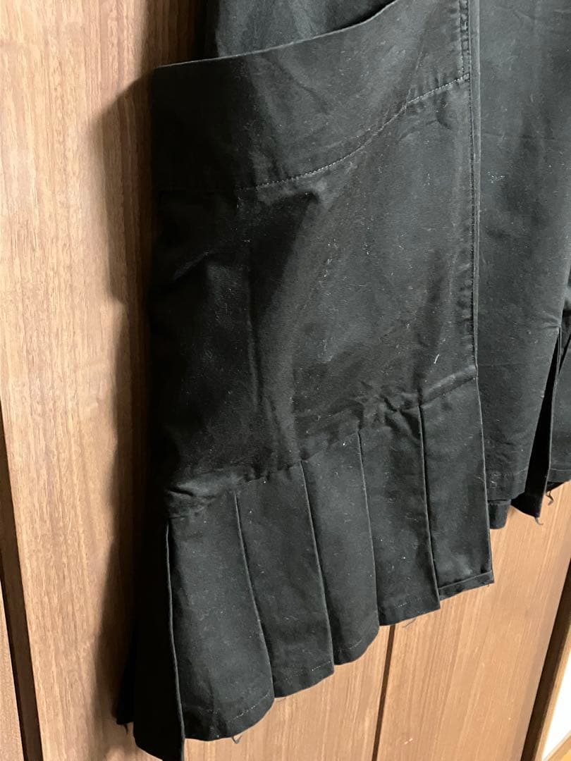 【Y’s】黒ワンピース/綿100パーセント/ヨウジヤマモト/膝下〜膝丈