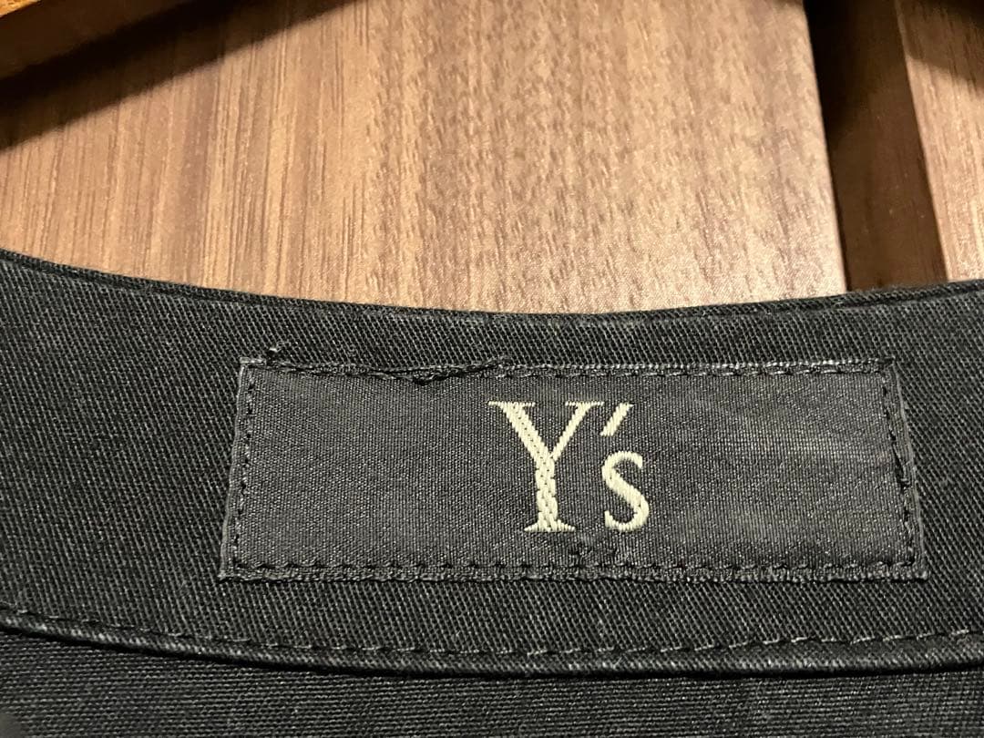 【Y’s】黒ワンピース/綿100パーセント/ヨウジヤマモト/膝下〜膝丈