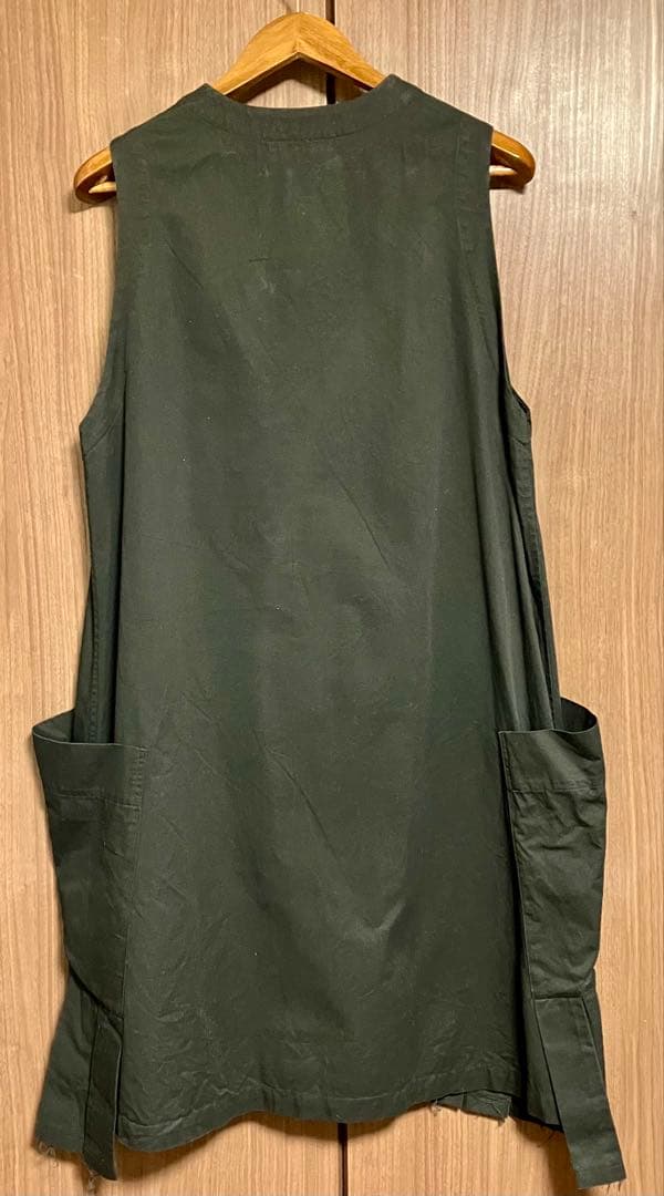 【Y’s】黒ワンピース/綿100パーセント/ヨウジヤマモト/膝下〜膝丈