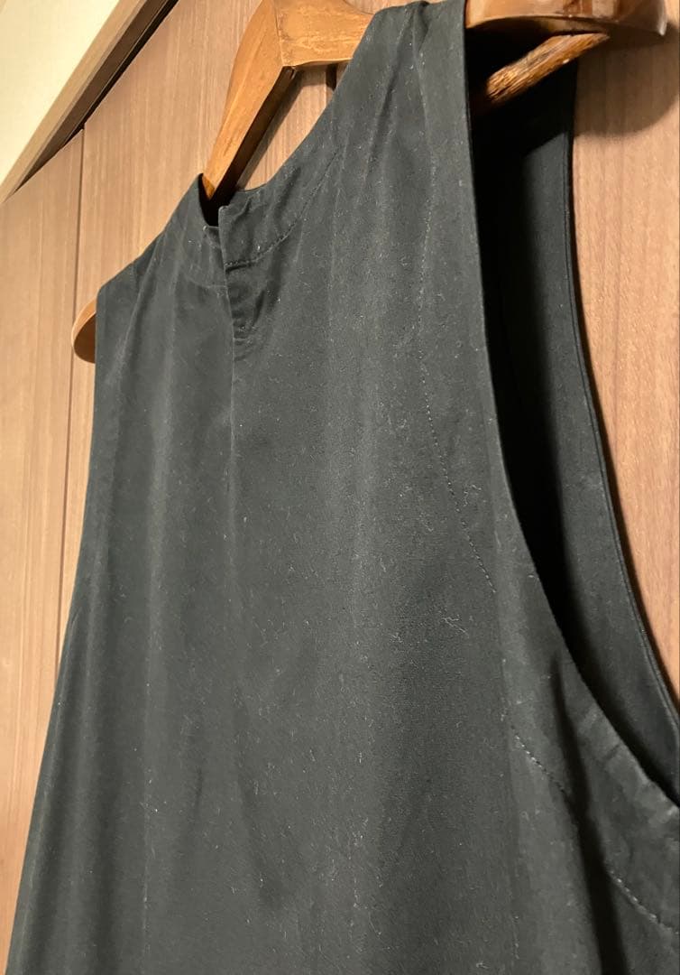 【Y’s】黒ワンピース/綿100パーセント/ヨウジヤマモト/膝下〜膝丈