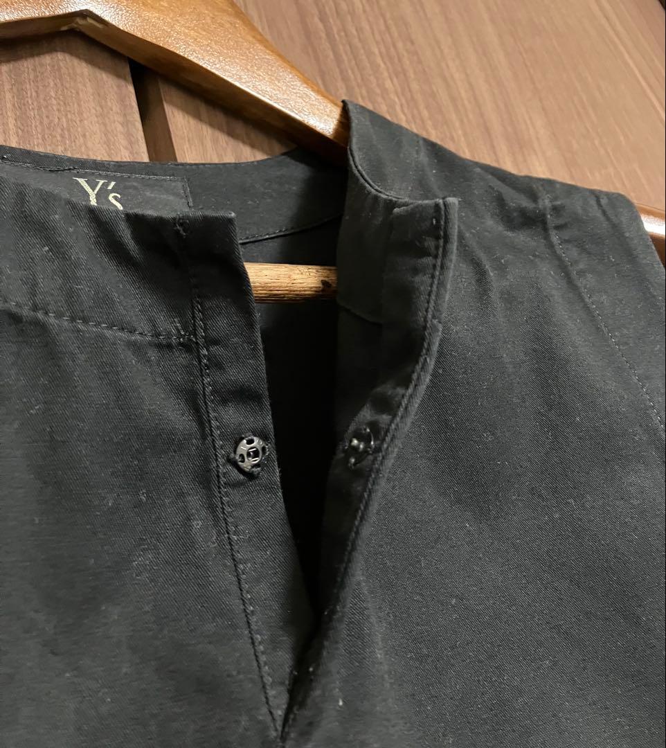 【Y’s】黒ワンピース/綿100パーセント/ヨウジヤマモト/膝下〜膝丈