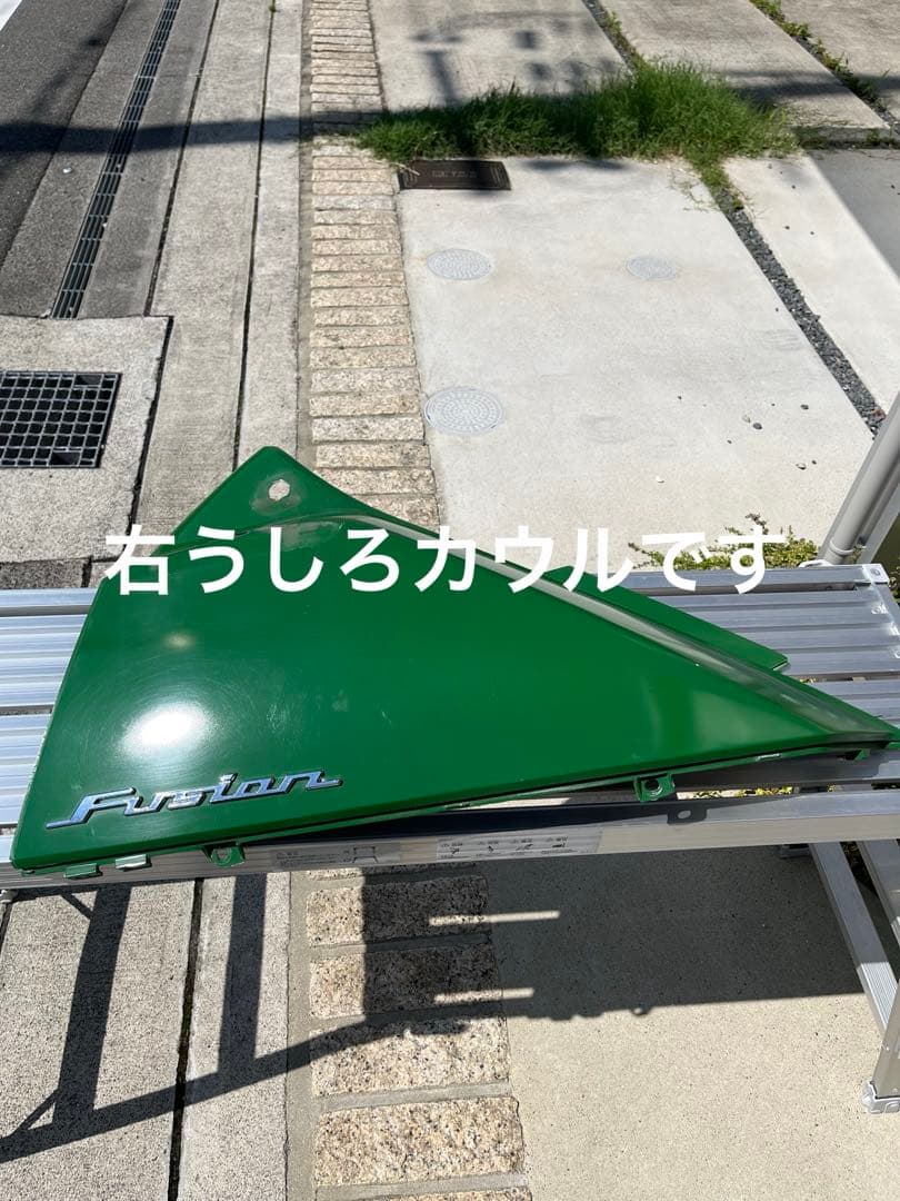 ホンダ　フュージョンSE 純正アッパーカウルと純正ガーニッシュ