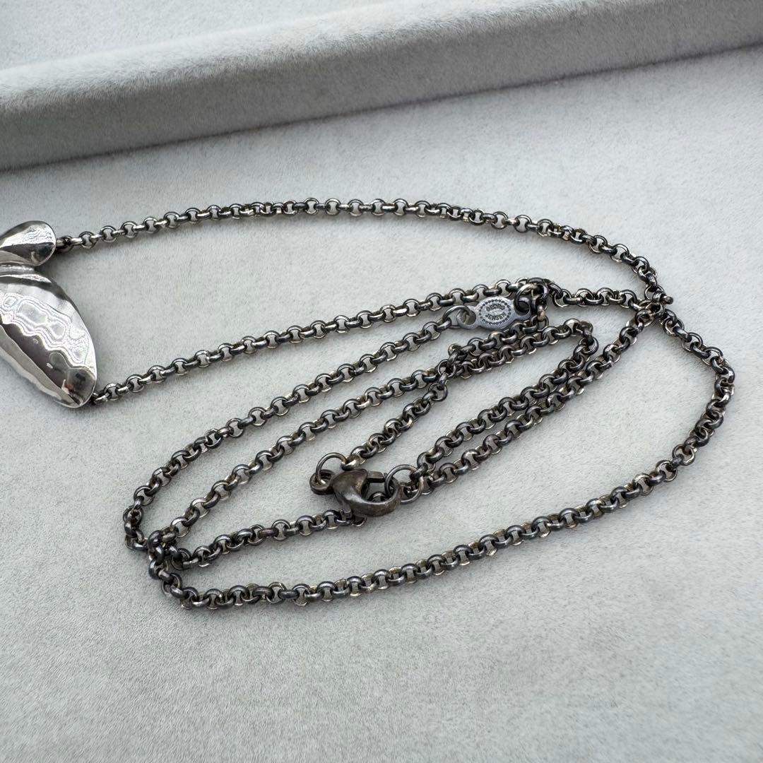 【SV925】  ネックレス　ハート　2003 シェル