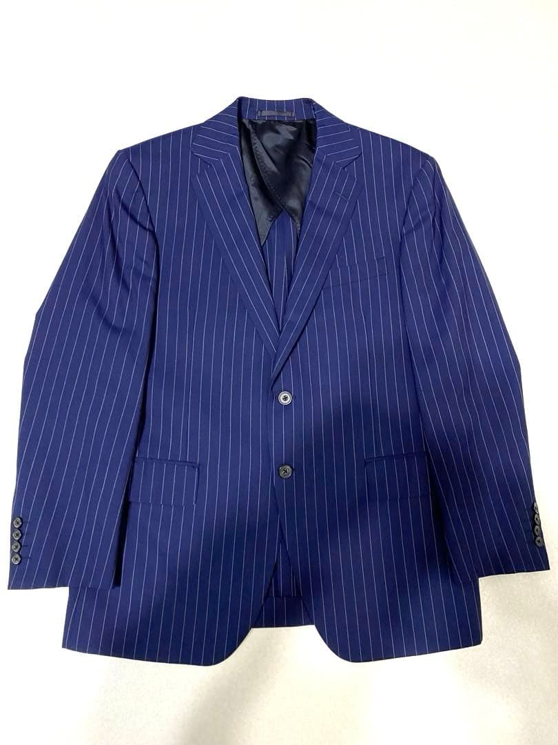 五大陸gotairiku◇イタリア製デルフィノ高級生地◇メンズスーツセットアップ