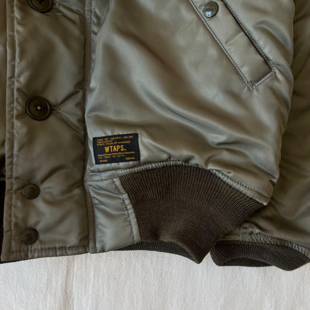 【希少】WTAPS アーカイブ N-2B フライトジャケット 13AW カーキ