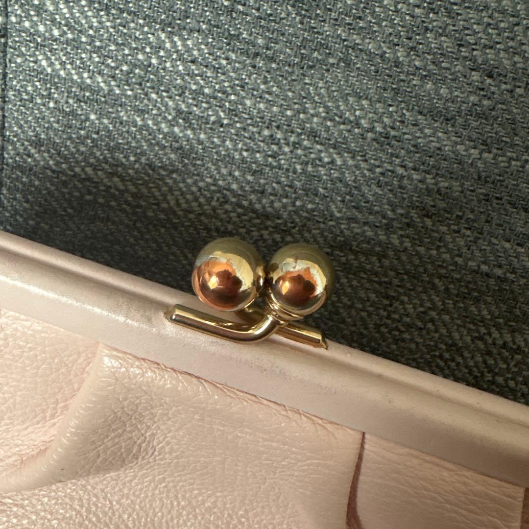 COACH ピンク クラッチバッグ ゴールドチェーン