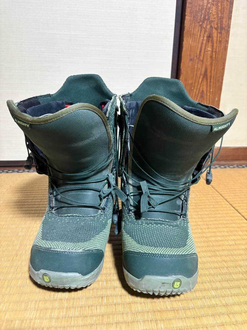 【BURTON】ALMIGHTY 27cm 軽量スノーボードブーツ US9