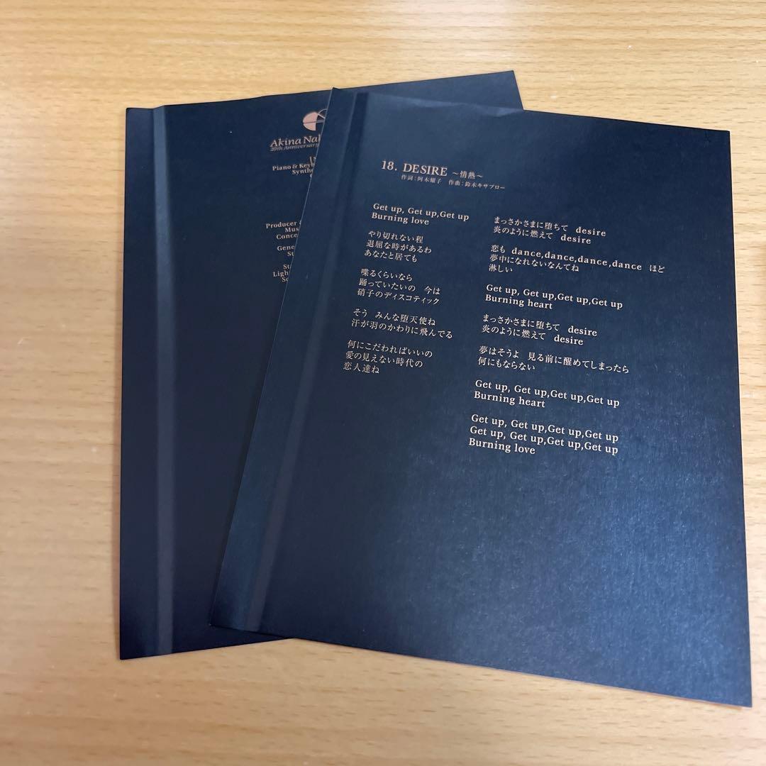 DVD 中森明菜/2001 20th Anniversary Live プロモ盤