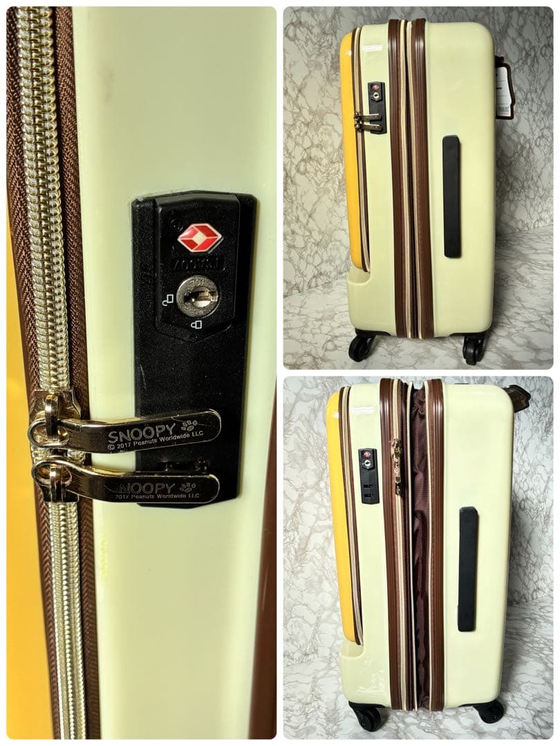 大人気★PEANUTS スヌーピー　キャリーケース Ｍ