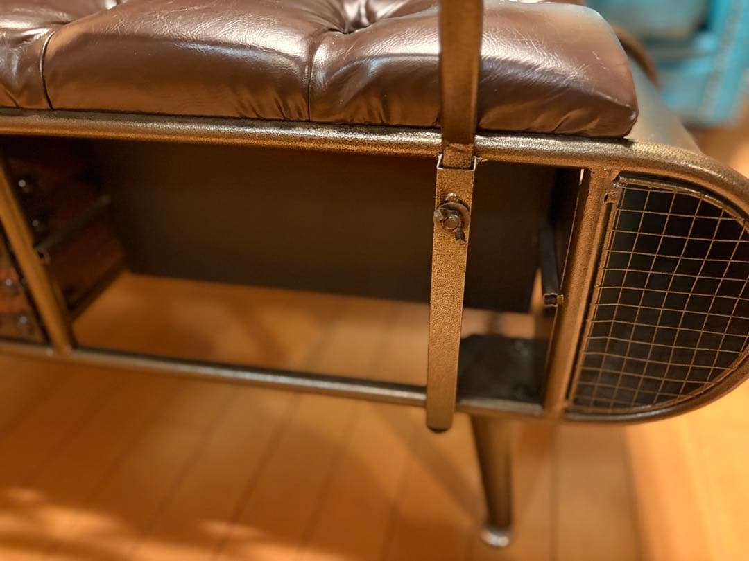 プ*!様 アンティーク　ベンチソファ2人〜3人掛け