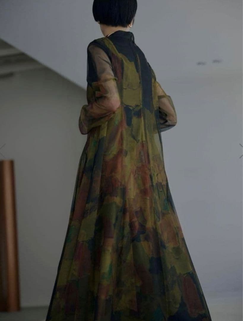 【 Ameri 】UND GYPSUM ART DRESS