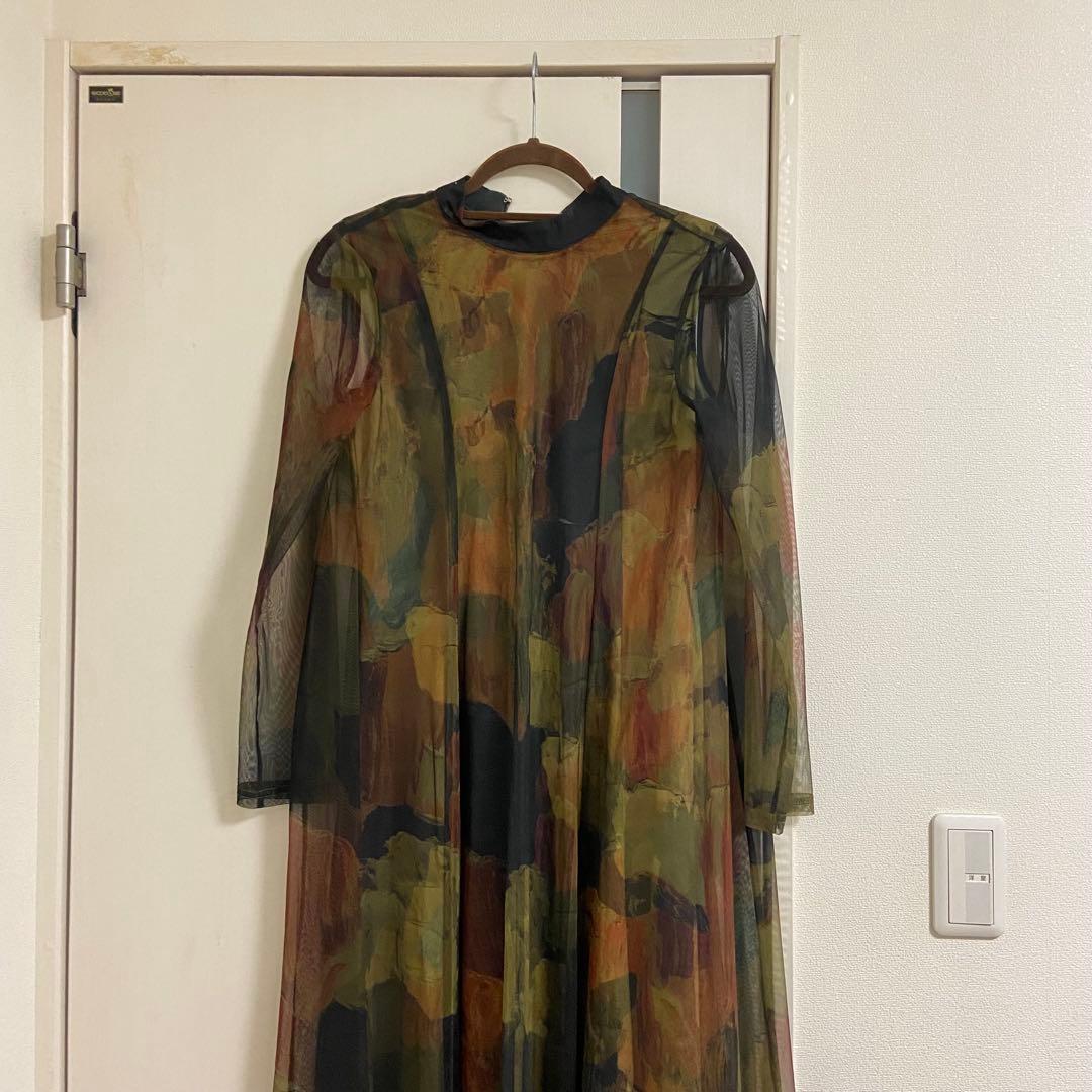 【 Ameri 】UND GYPSUM ART DRESS