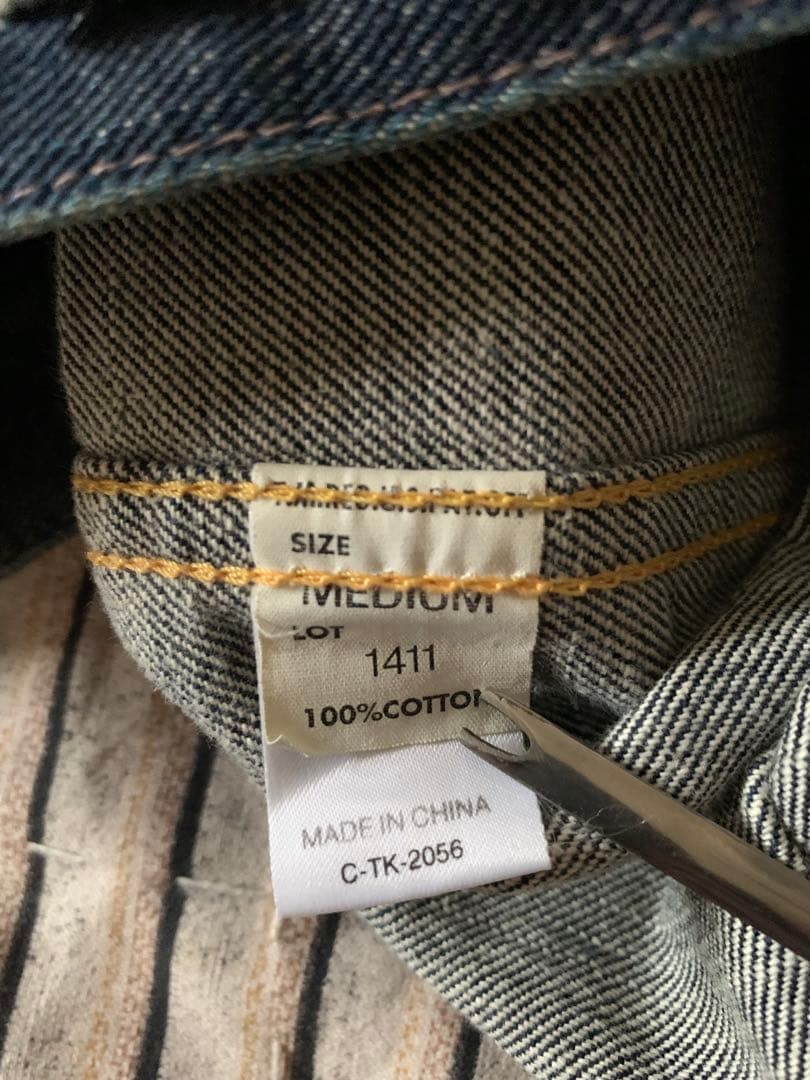 復刻 Lee 三角タグ 101 デニムジャケット1411 wrangler