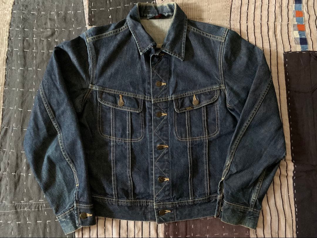 復刻 Lee 三角タグ 101 デニムジャケット1411 wrangler