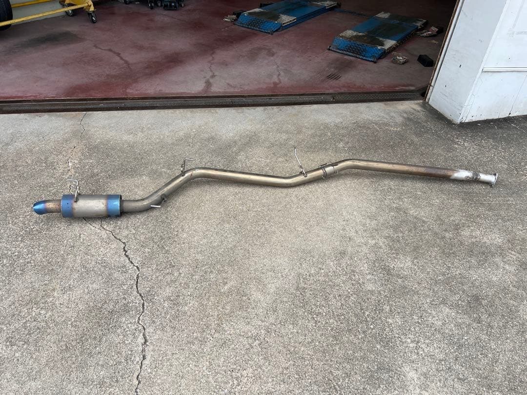 しーえるななー　アコード　ユーロR CL7 JS Racingマフラー