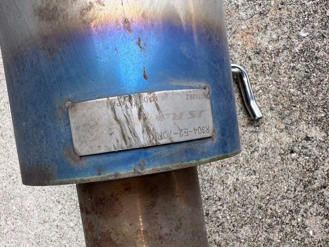 しーえるななー　アコード　ユーロR CL7 JS Racingマフラー