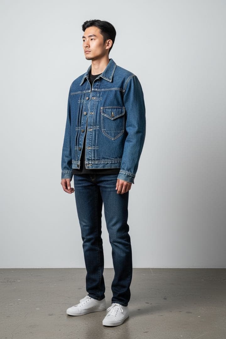 【末日まで大セール！】EVISU STYLECRAFT&COデニムジャケット