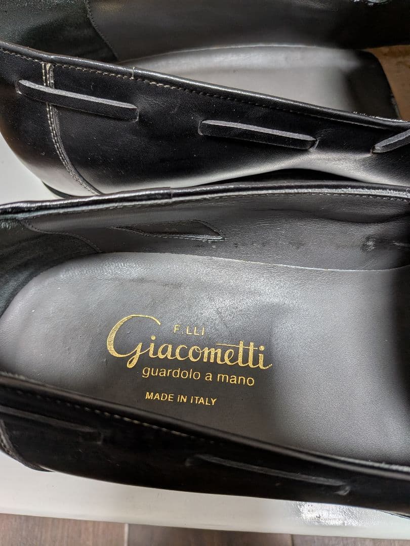 フラテッリジャコメッティ　タッセルローファー　サイズ41　シューツリー付き