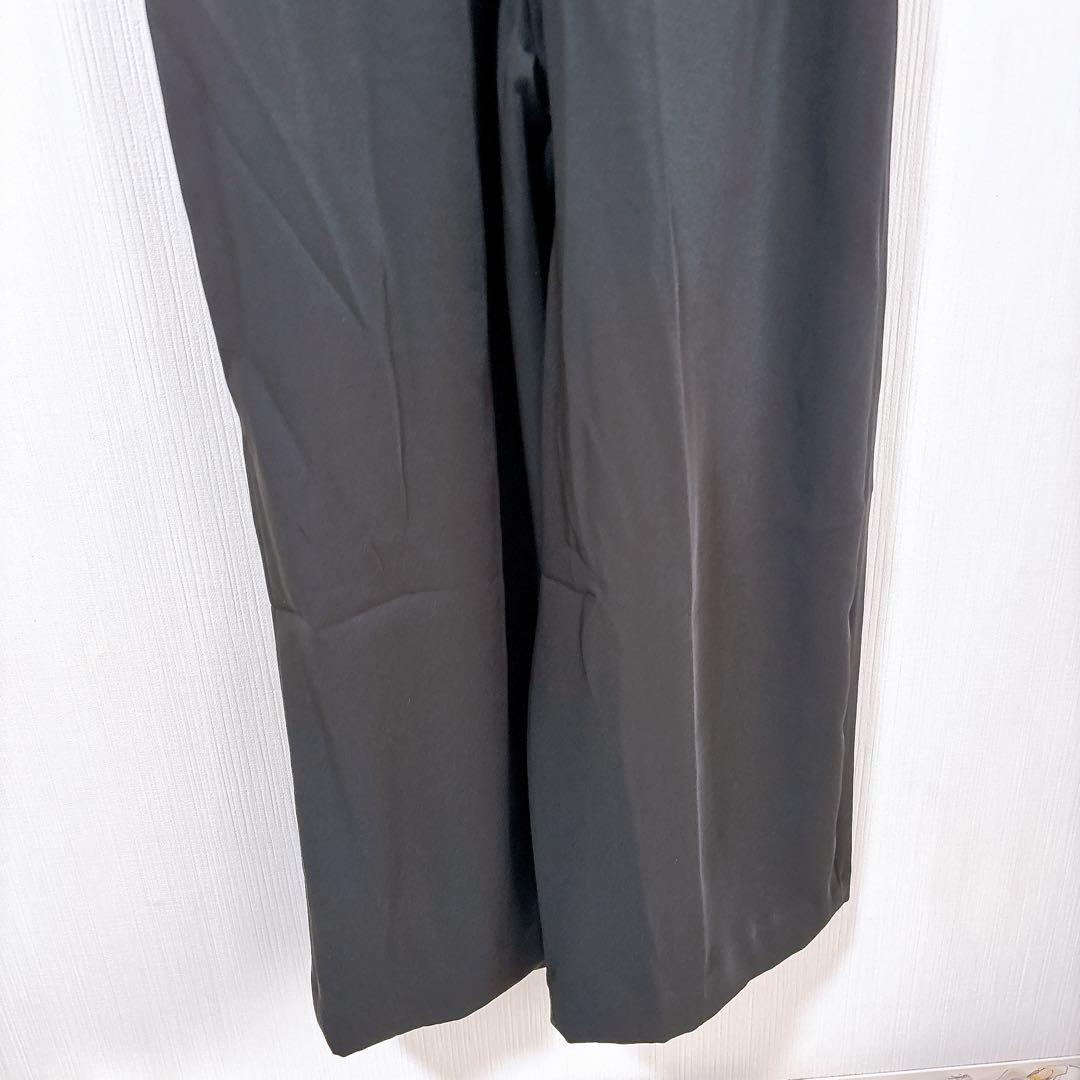 ラグナムーン　チュール　オールインワン　サロペット　パンツドレス　ブラック