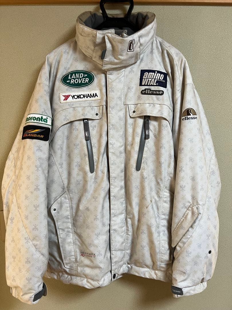 ellesse スキーウェア ホワイト系 XO