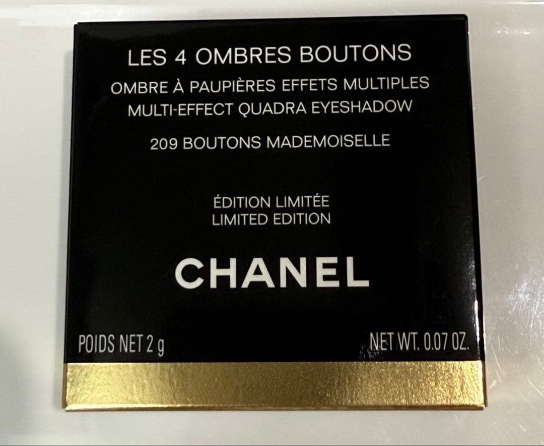 ま*う様 CHANEL レキャトルオンブルブトン　209 ブトン　マドモアゼル