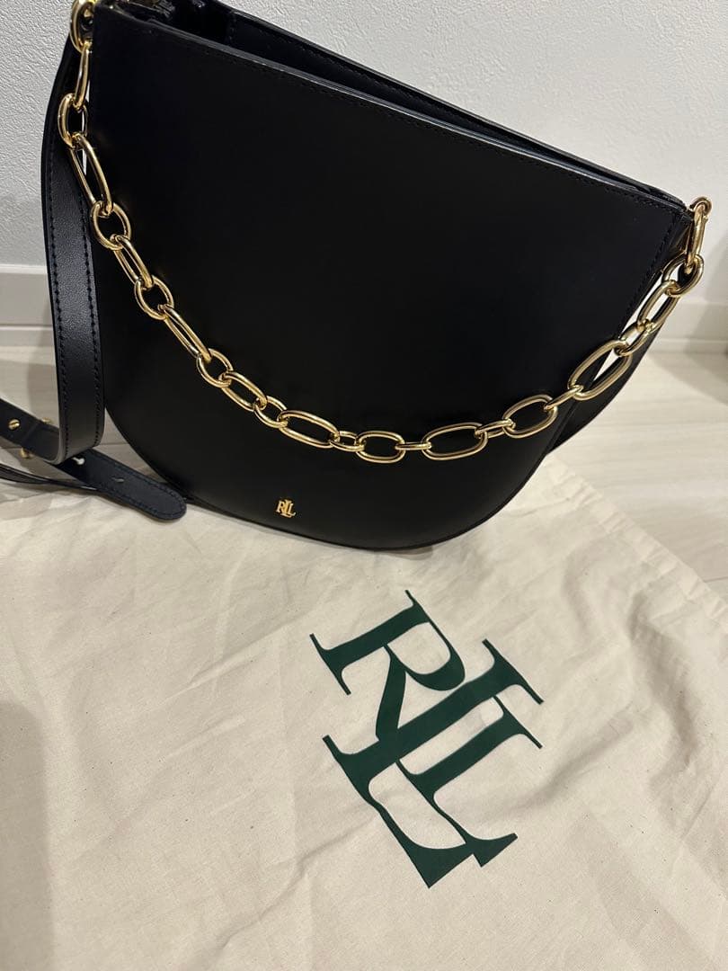 ラルフローレン　ショルダーバッグ ・チェーン付ハンドバッグ2way
