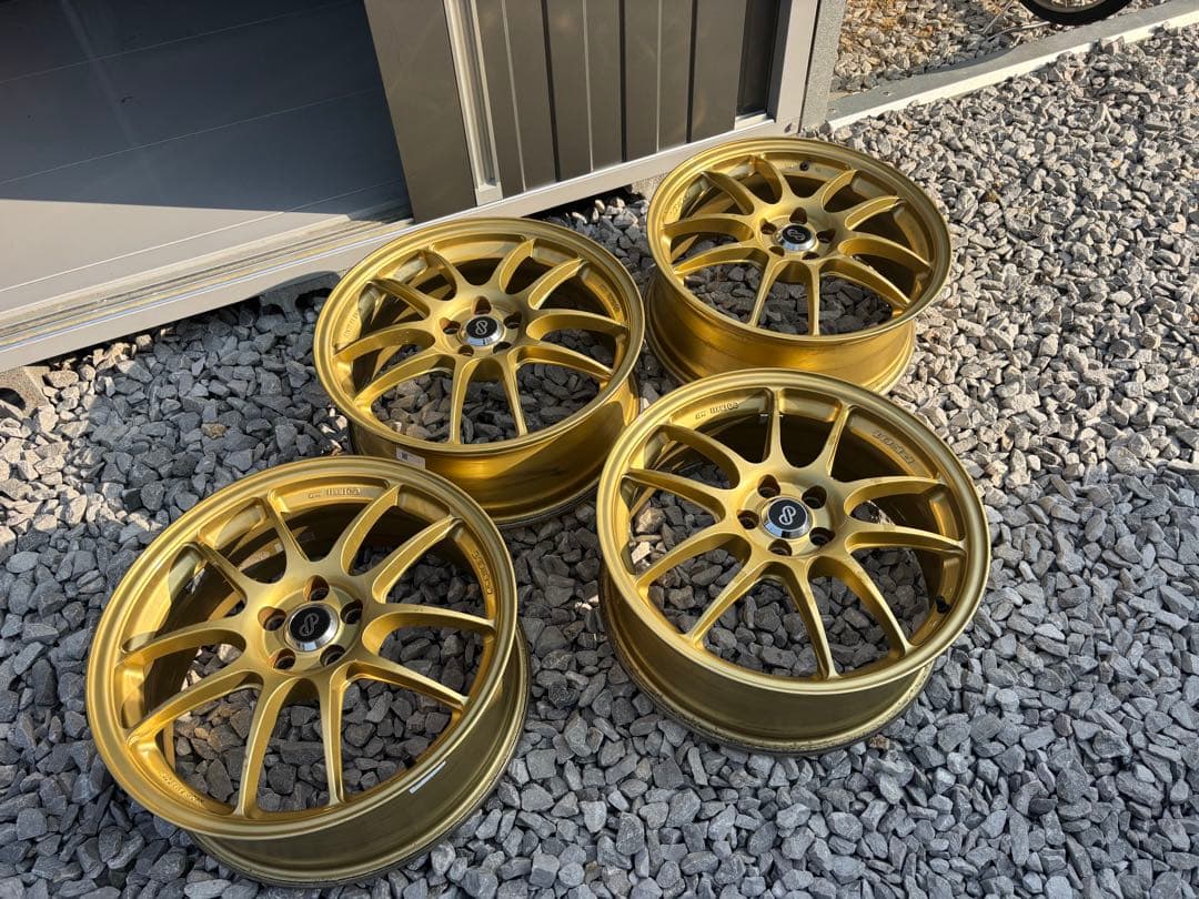 エンケイ 18インチ ゴールドホイール 日本製