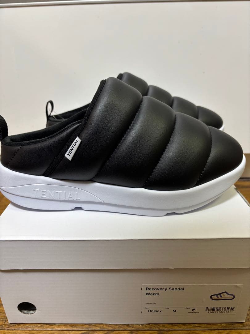 【新品未使用】TENTIAL 冬用リカバリーサンダル　Mサイズ