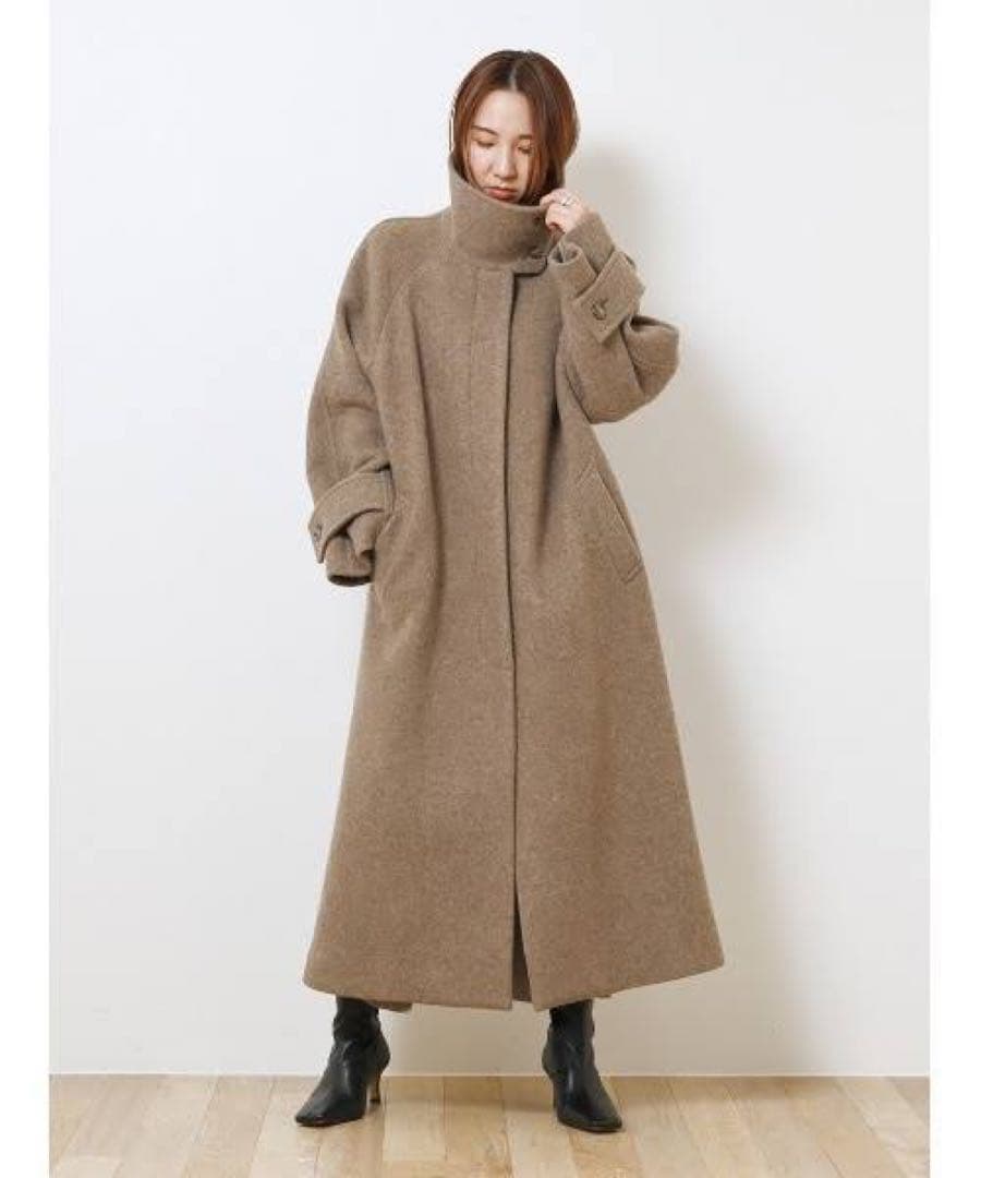 FRAYID スタンドカラーバルマカンコー