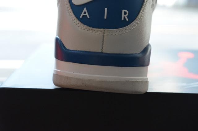 シューズ(男性用) Nike Air Jordan 4 Retro Industrial Blue