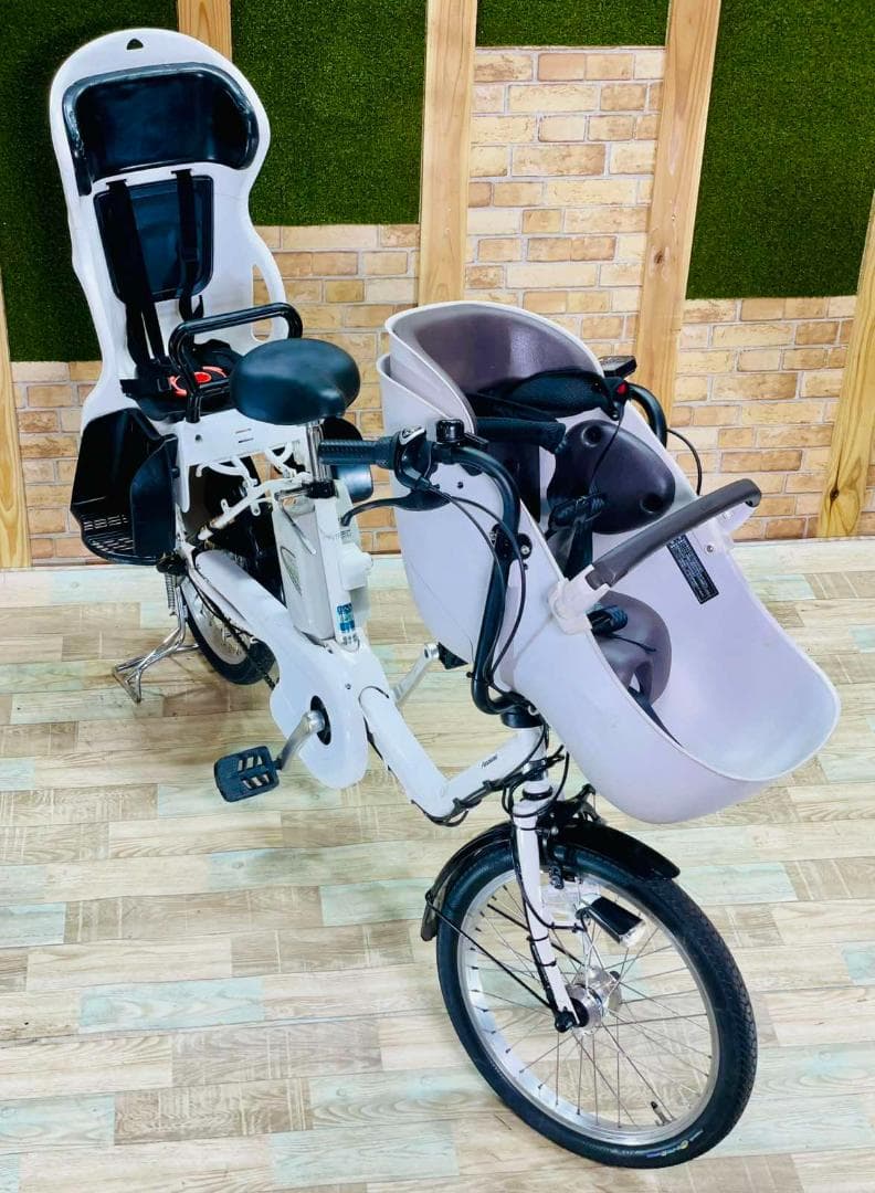 超人気色　高級ベビシート　子供乗せパナソニック電動アシスト自転車 H1836