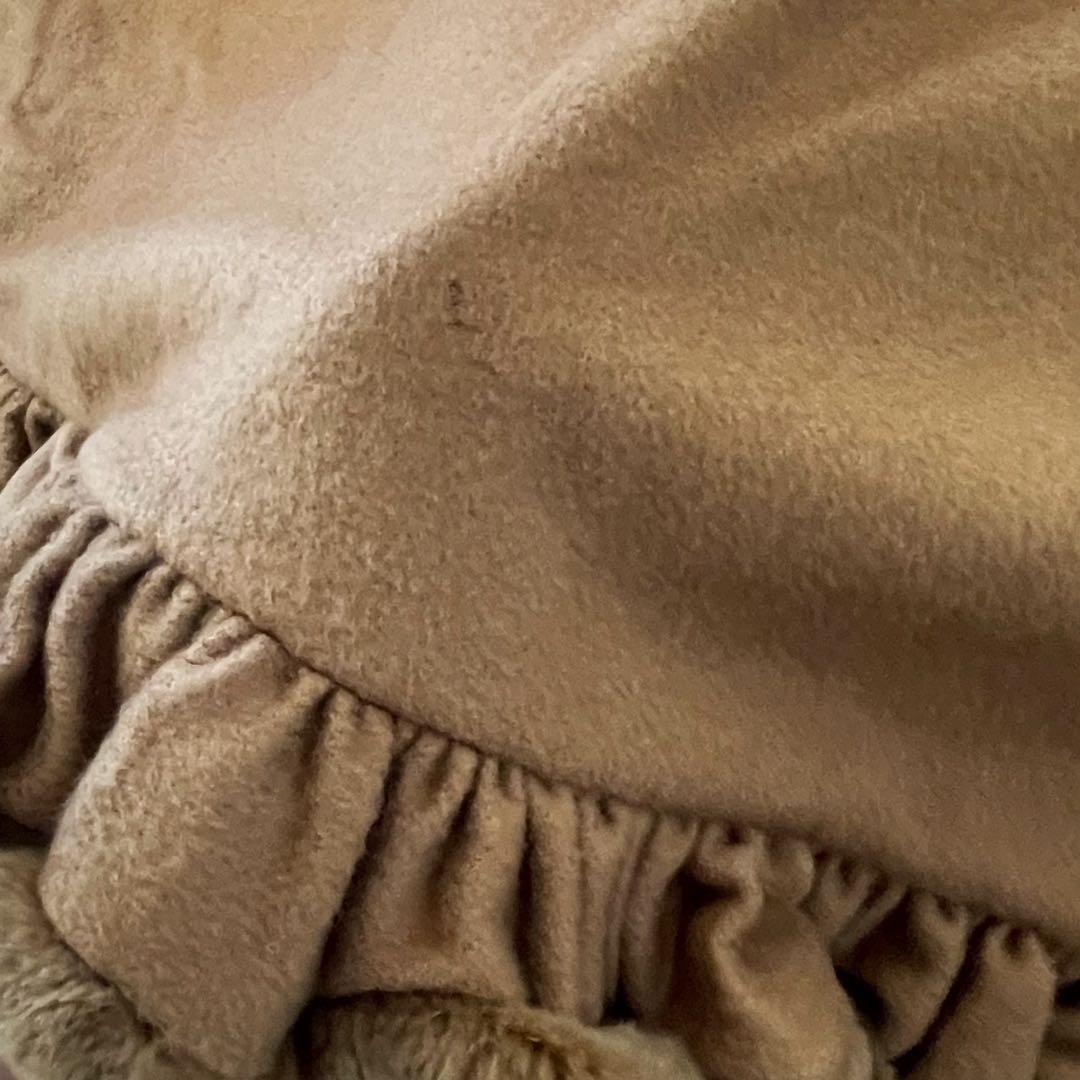 高級感のあるカシミヤ100％ポンチョ マント ケープ