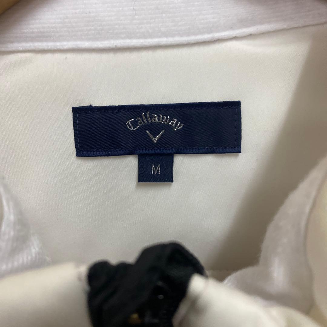 キャロウェイ　Callaway メンズ ベスト Mサイズ ホワイト　ストレッチ