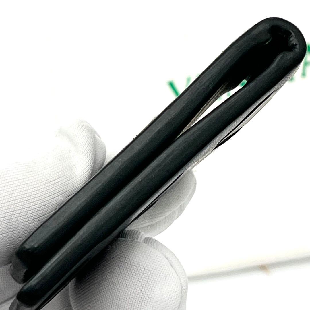 ⭐︎⭐︎専用ボッテガヴェネタ　マネークリップ　イントレチャート　レザー　ブラック