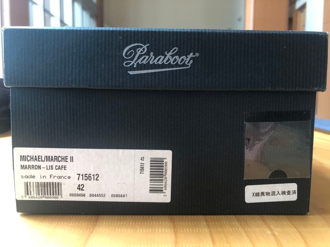 お値下げしました!【Paraboot】パラブーツ ミカエル 42