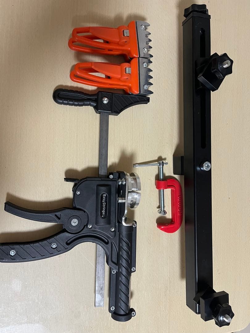 イージーストリンガー　持ち運びガット張り機　ストリングマシン