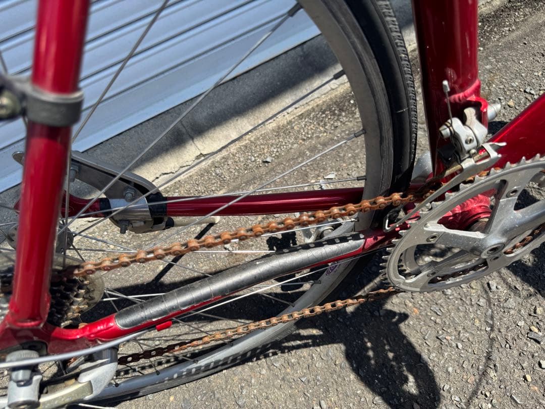 奈良発 MIYATA ミヤタ ロードバイク 2×8 54 自転車 アルミクロモリ