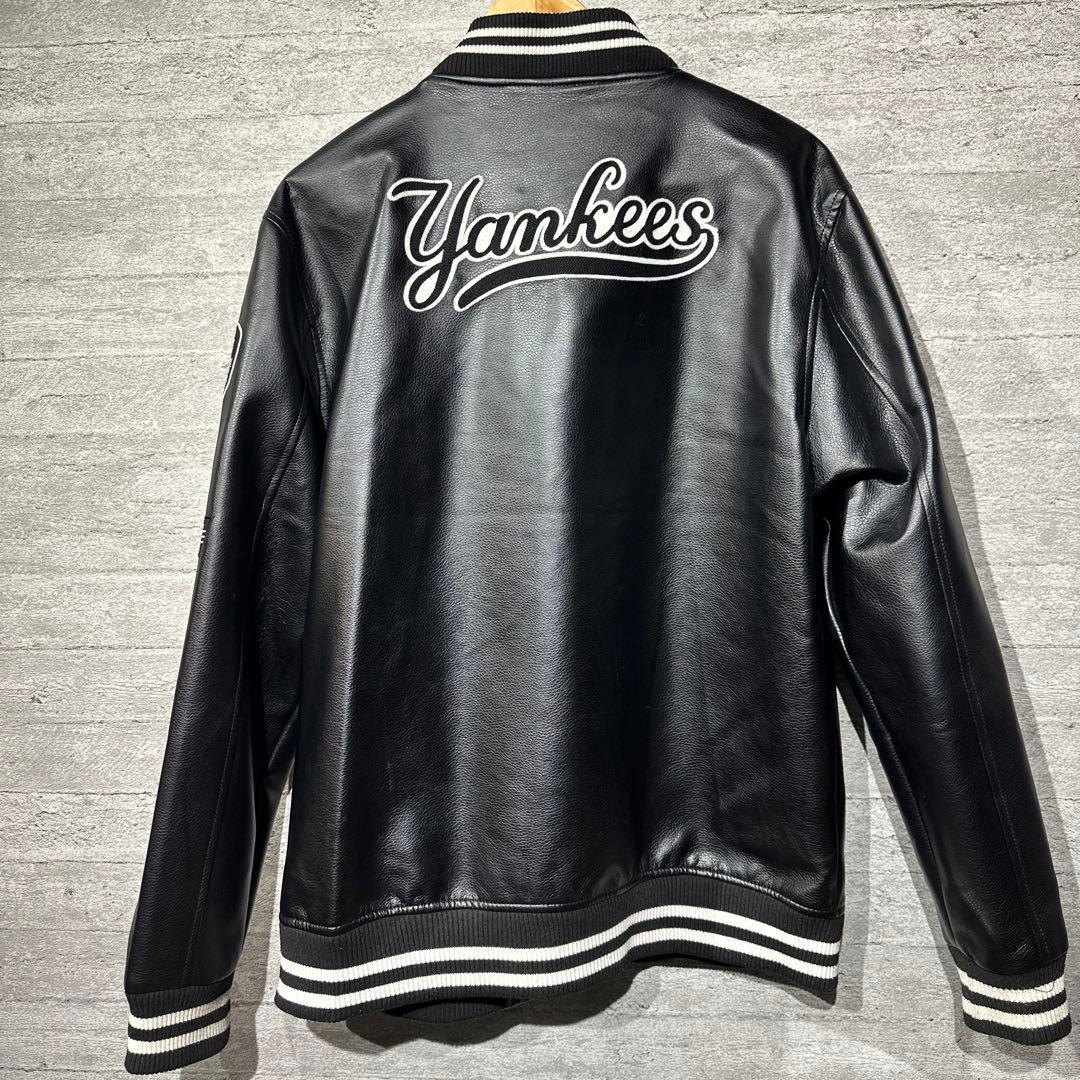 MLB ヤンキース　スタジャン　ジャケット　ブラック　105