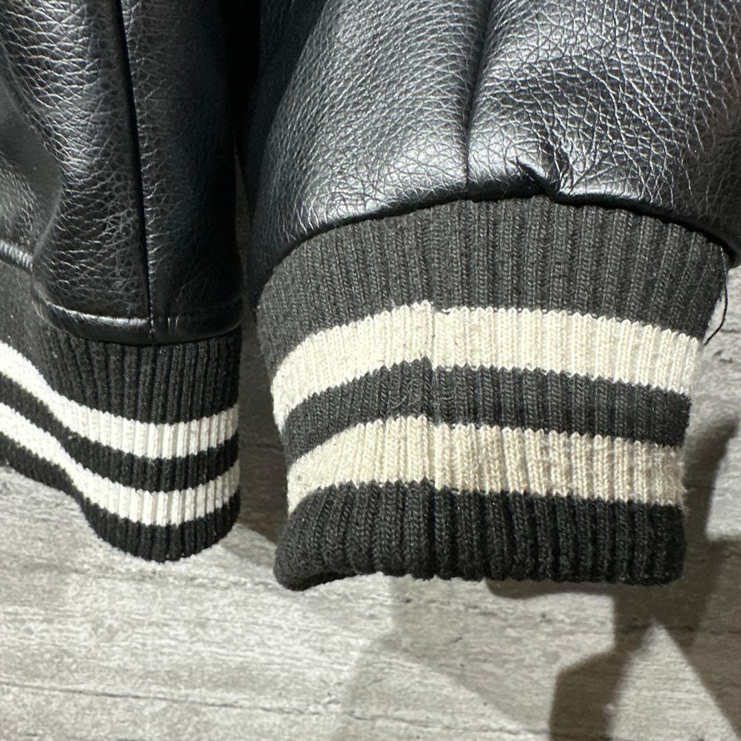 MLB ヤンキース　スタジャン　ジャケット　ブラック　105