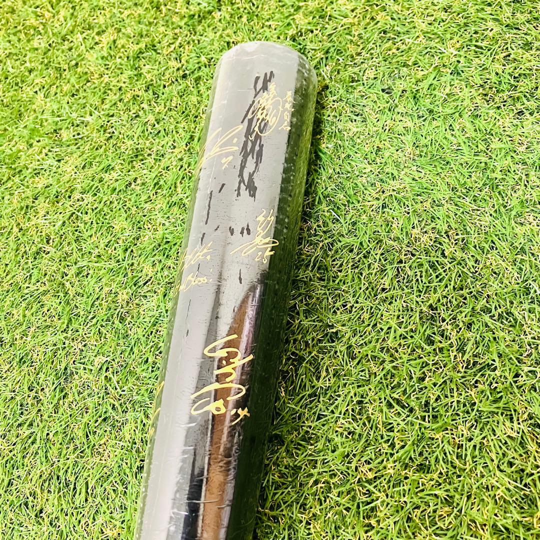 阪神タイガース 激レア サイン入りバット 希少品 超豪華メンバー 新品 未開封